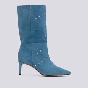IRO PARIS Milow Studded Suede Slouch Boots